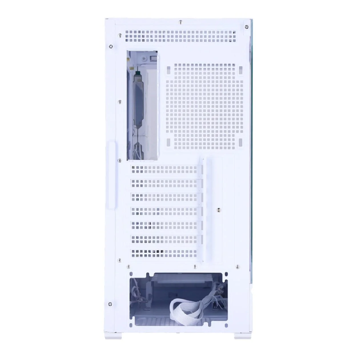 Huntkey GX760A Fortune ATX Gaming PC Case - White - Image 5