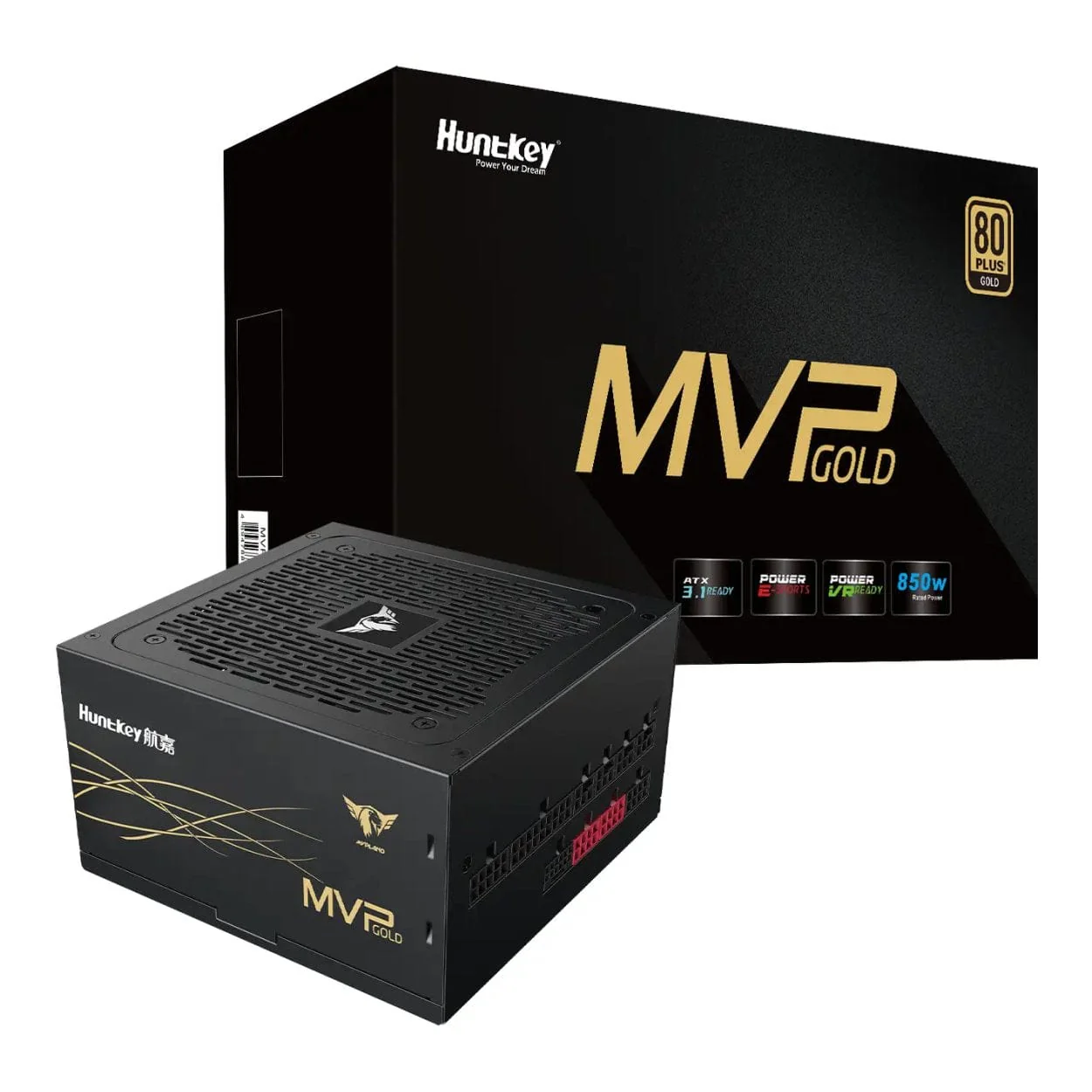 Huntkey MVP K850 850W 80 Plus Gold ATX3.1 Power Supply P11-950560001R - Image 5