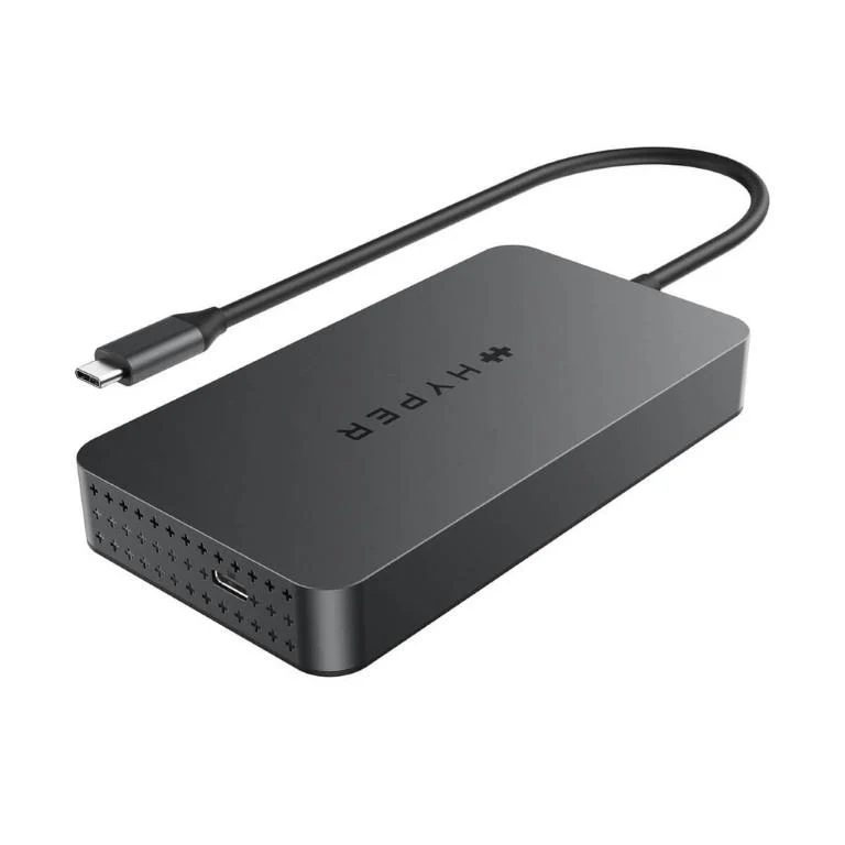 Hyper HyperDrive Next Dual 4K HDMI 7-port USB-C Hub Gray HD7002GL