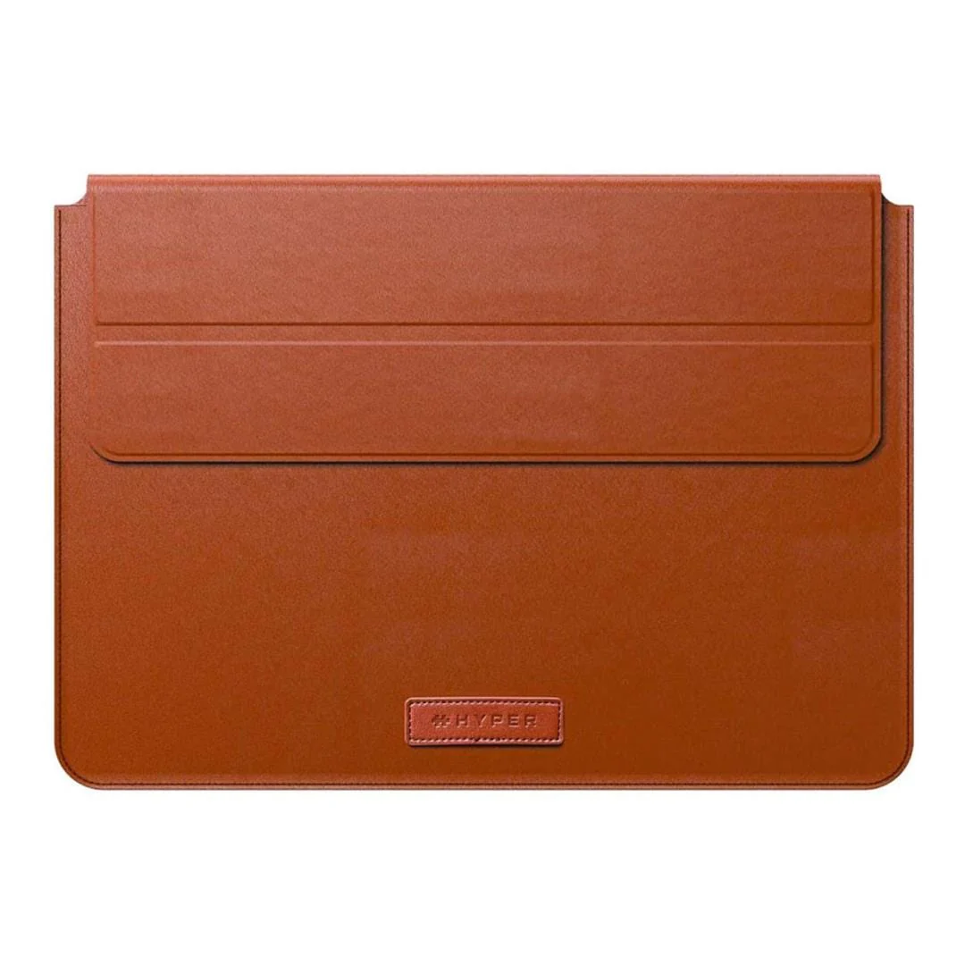 Hyper HyperShield Stand & Go Sleeve for 13-14-inch MacBook Pro and Air - Tan HS595-14T