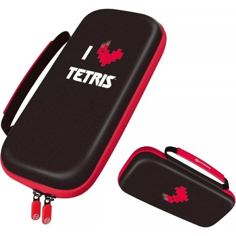 Hyperkin Limited Edition Official Tetris EVA Hard Shell Carrying Case - Heart Drop M07541-TEHD - Image 2