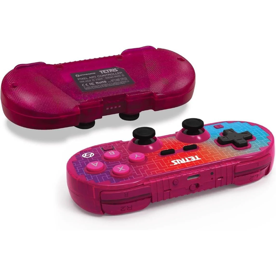 Hyperkin Official Tetris Pixel Art Bluetooth Switch Controller - Hyper Gradient M01328-TEHG - Image 3