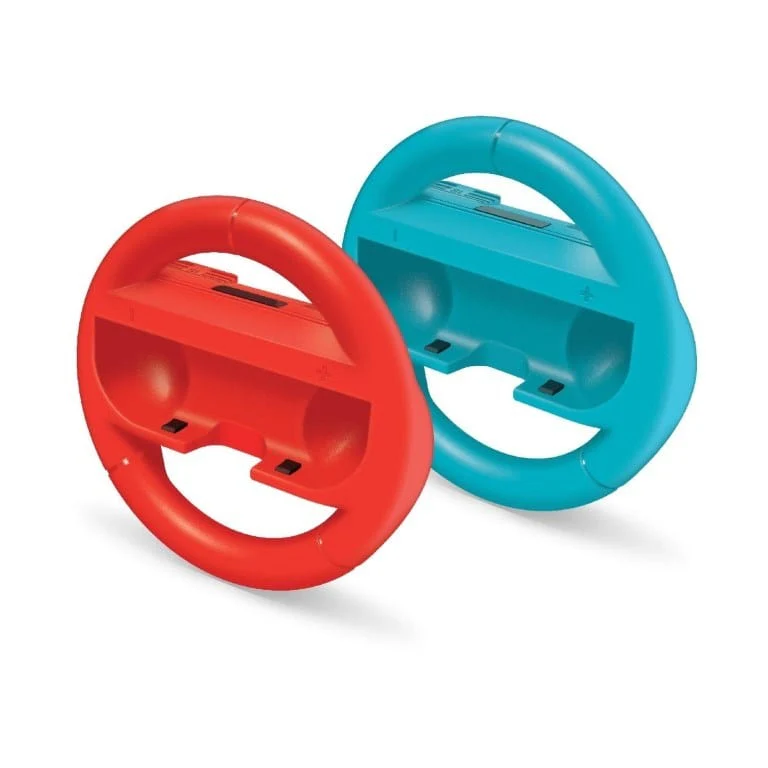 Hyperkin Racing Wheel Set 2-pack for Joy-Con - Blue Red M07602 - Image 3