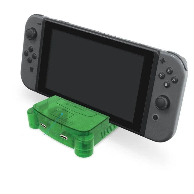 Hyperkin RetroN S64 Console Dock for Nintendo Switch - Lime Green M07390-LG - Image 3