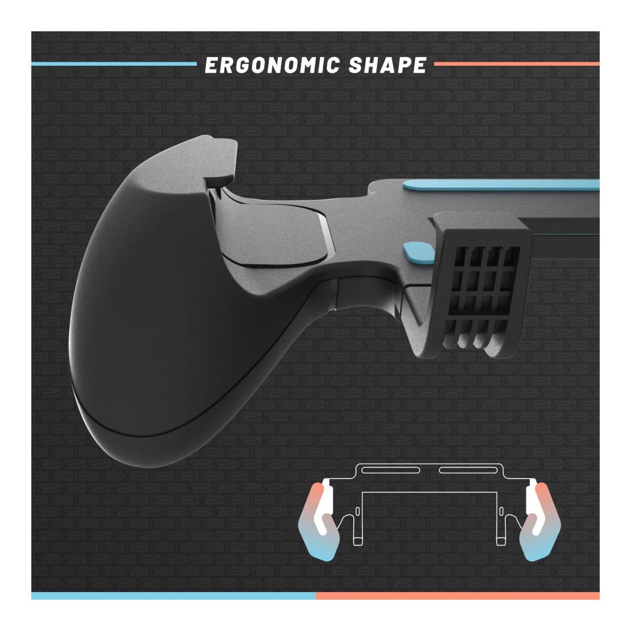 Hyperkin SwiftGrip Pro Ergonomic Grip for Nintendo Switch 2 M07715 - Image 7