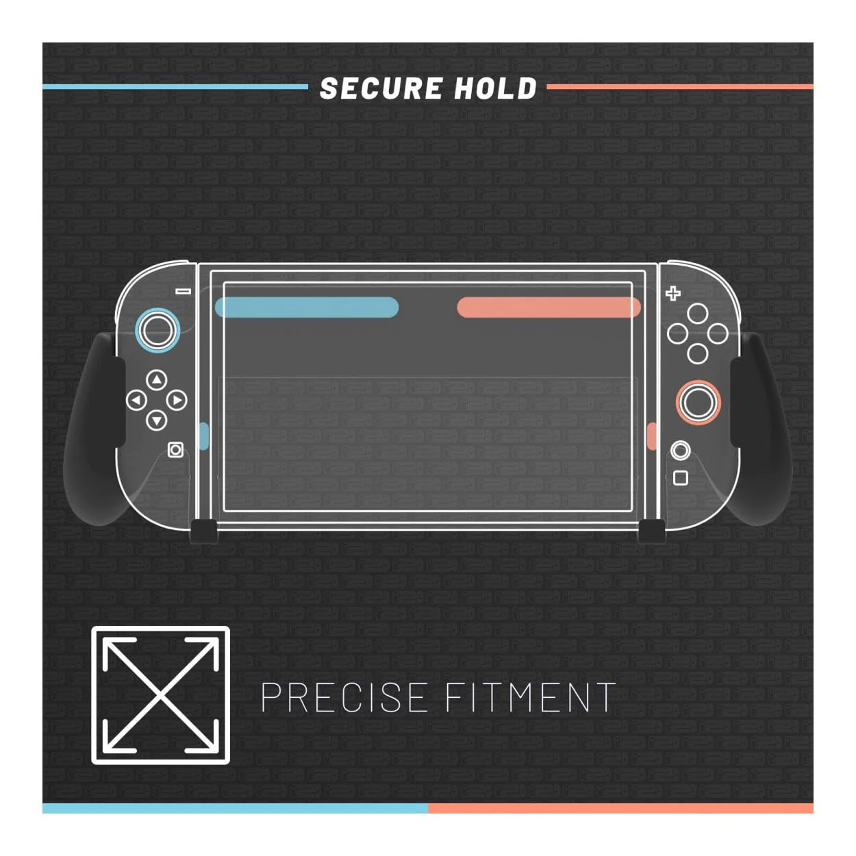 Hyperkin SwiftGrip Pro Ergonomic Grip for Nintendo Switch 2 M07715 - Image 8
