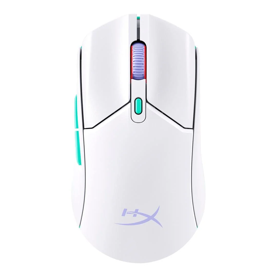 HyperX Pulsefire Haste 2 Core Wireless Gaming Mouse White-Green 8R2E7AA
