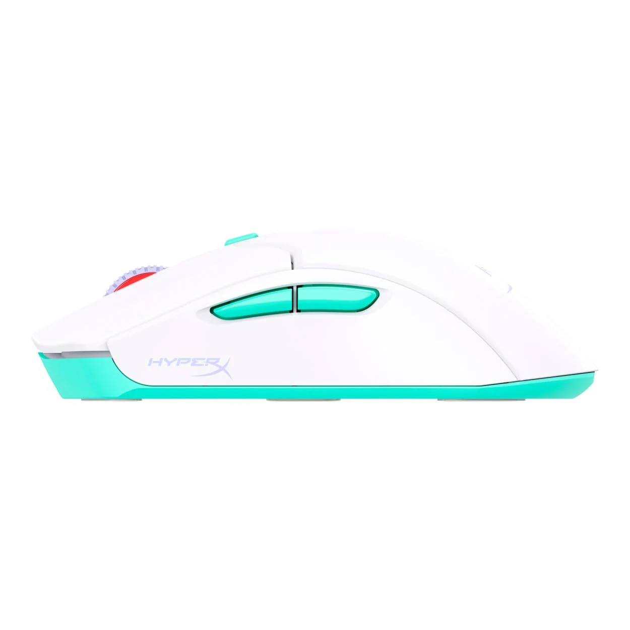 HyperX Pulsefire Haste 2 Core Wireless Gaming Mouse White-Green 8R2E7AA - Image 5