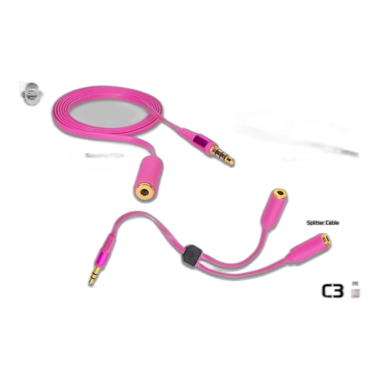 iDance Connect-C3 Audio Survival Kit Pink ID-C3-PK - Image 4