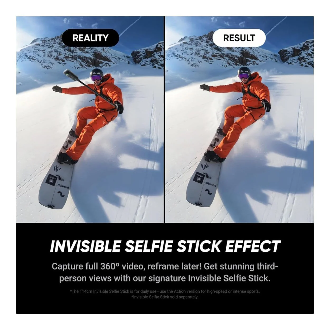 Insta360 X5 8K 6mm 360 Degree Action Camera Black with Essential Bundle IN-CINSAAHA-EB - Image 5