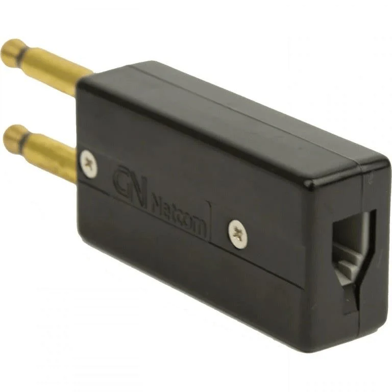 Jabra 2-prong RJ9 Male to PJ327 Female Adapter 0220-649