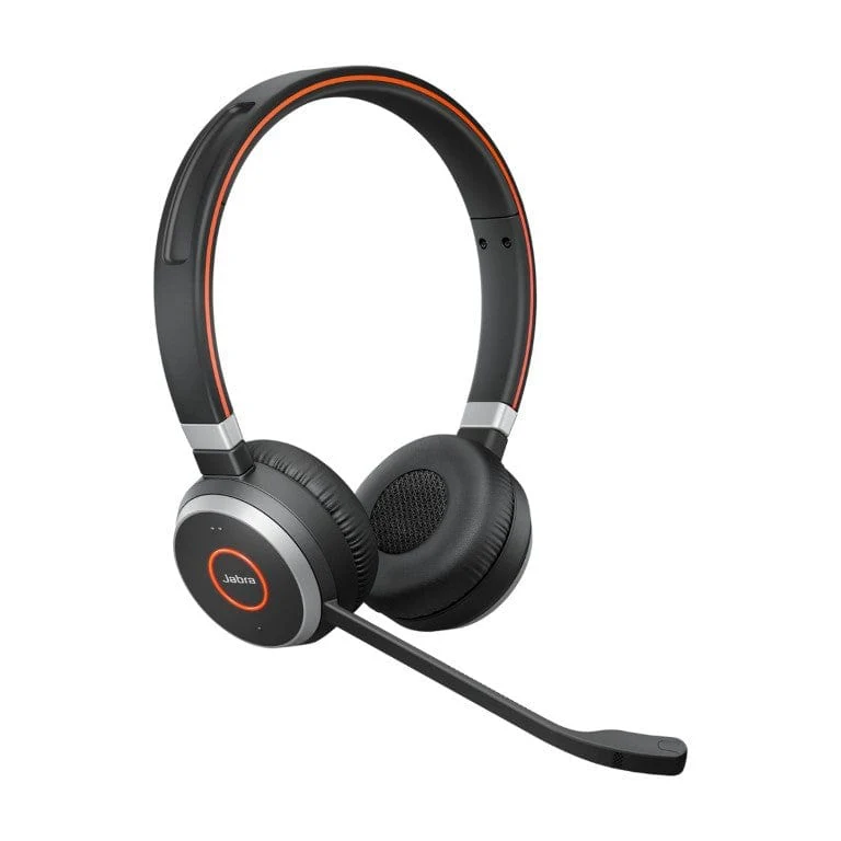 Jabra Evolve 65 SE UC Stereo Wireless Headset with Link390a and Stand 6599-833-499 - Image 3