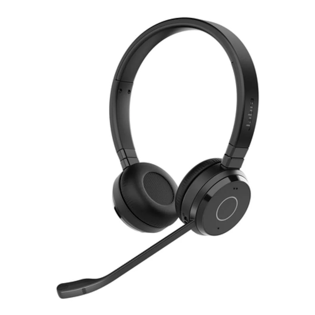 Jabra Evolve 65 TE MS Wireless Binaural Stereo Headset Black 6699-833-309