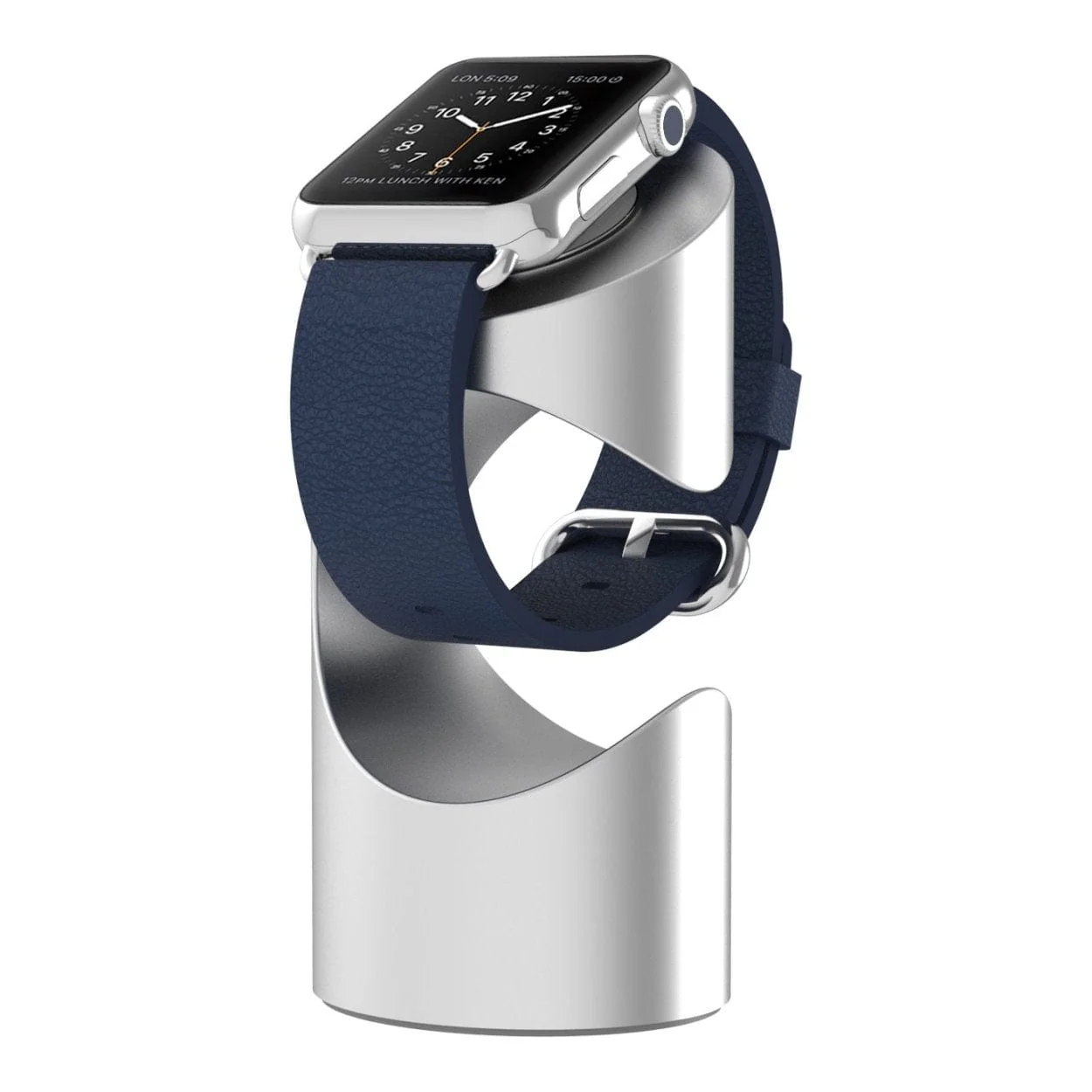 Just-Mobile Time Stand for Apple Watch Silver ST-180SI - Image 2
