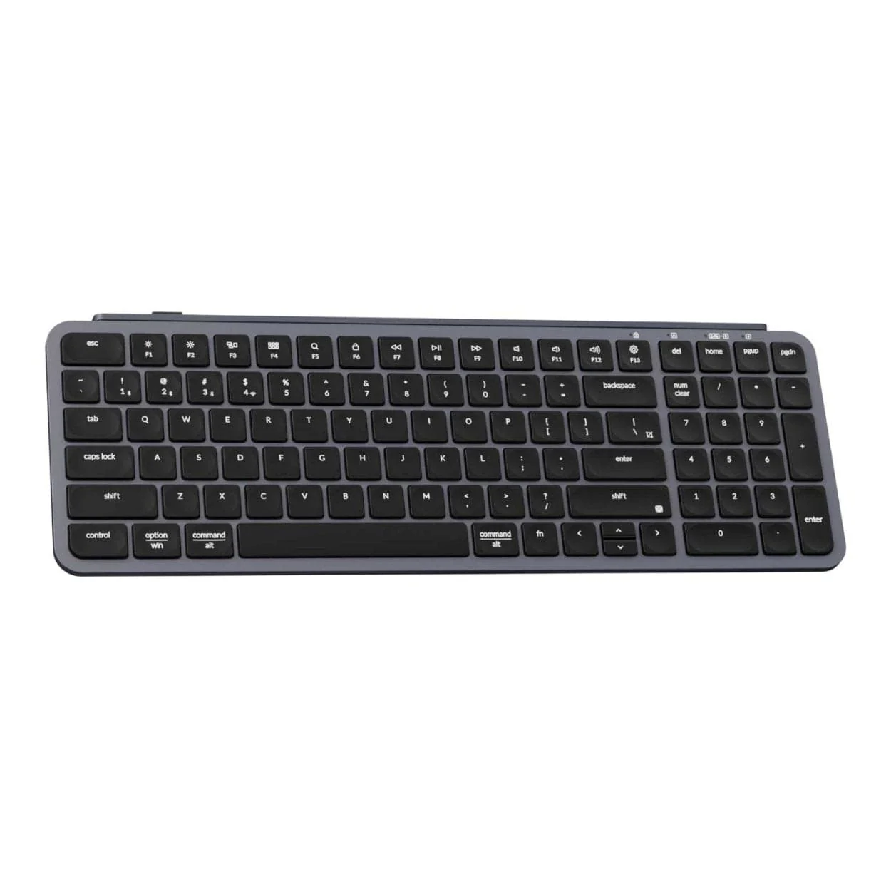 Keychron B2 Pro Ultra-Slim Wireless Keyboard Space Grey B2P-K1 - Image 5