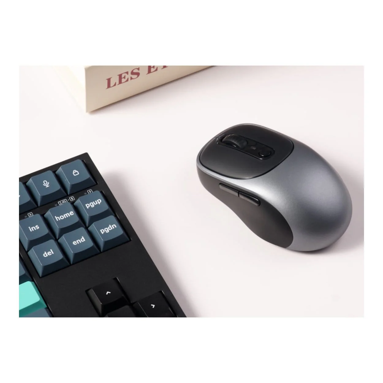 Keychron BM24 Wireless Silent Mouse - Metal Grey BM24-C61 - Image 3