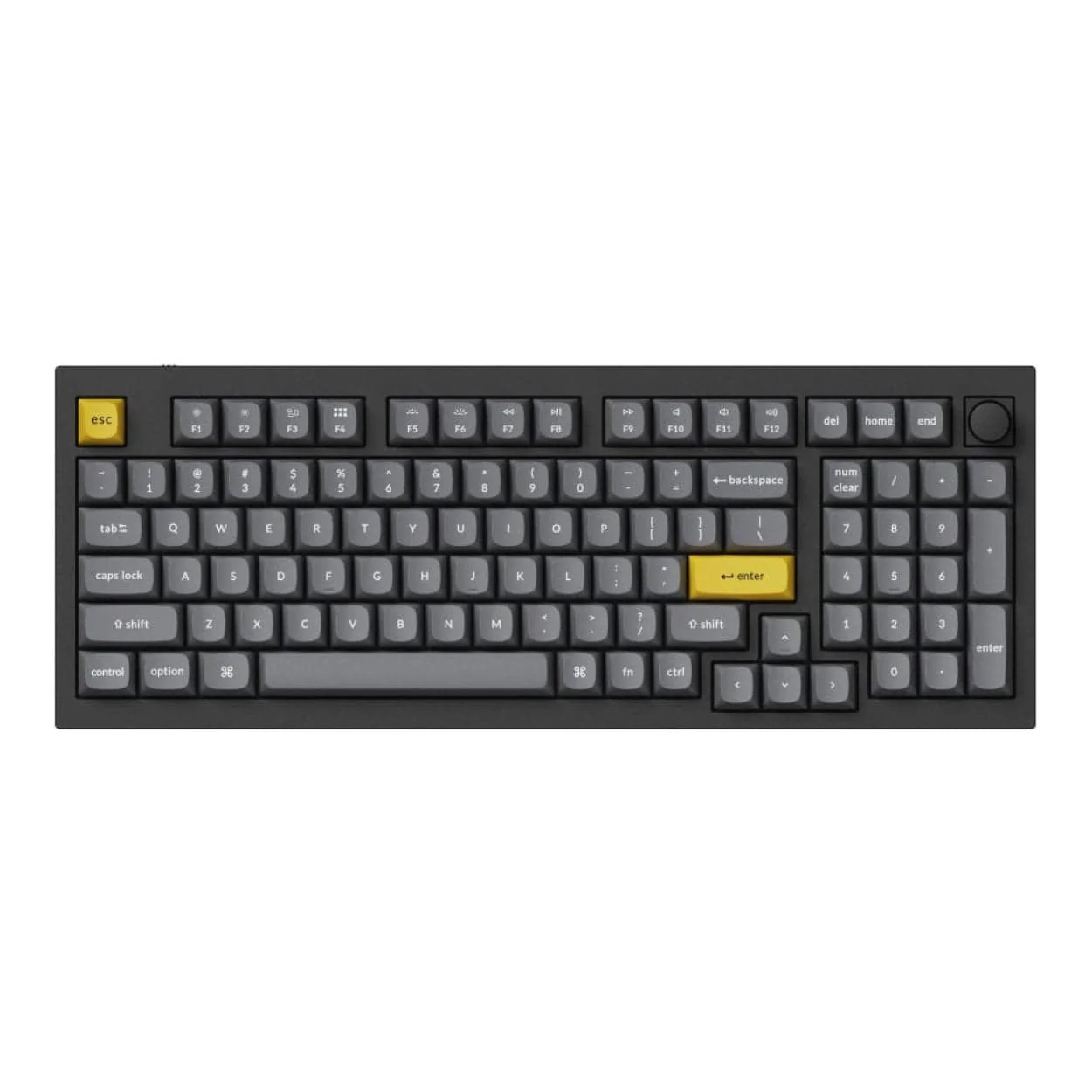 Keychron Double Shot PBT OSA Full Keycap Set - Dark Grey PBT-56 - Image 3