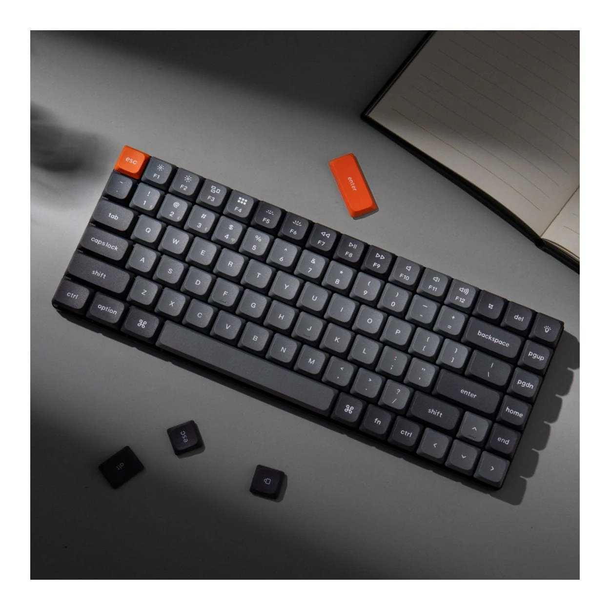 Keychron K3 Max QMK/VIA Wireless Custom Mechanical Keyboard Red Switches K3M-H1 - Image 4