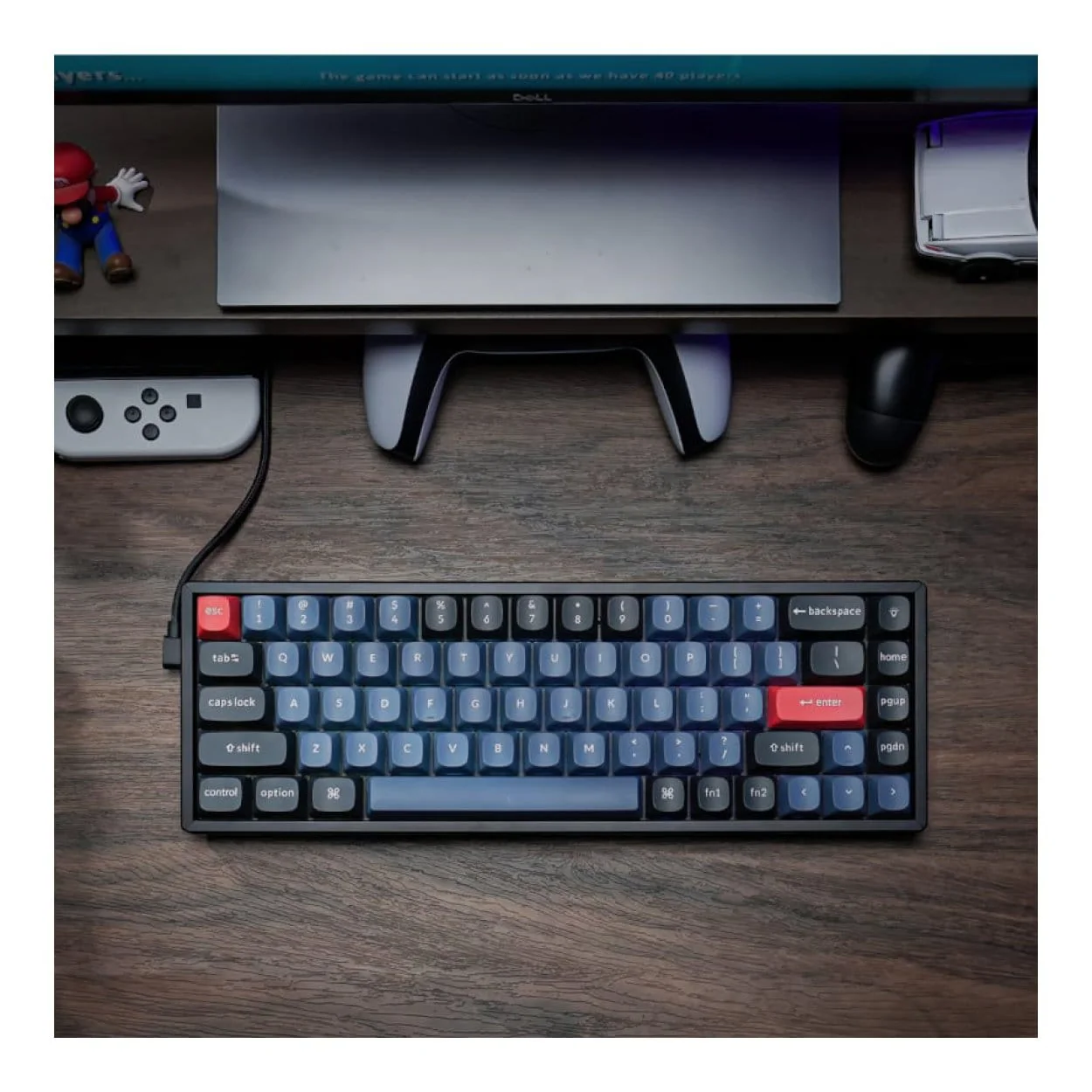 Keychron K6 Pro Red G Pro Switches RGB Wireless Keyboard Black K6P-H1 - Image 3
