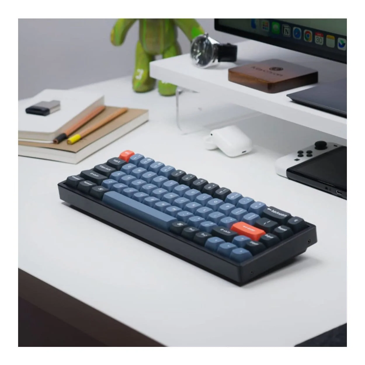 Keychron K6 Pro Red G Pro Switches RGB Wireless Keyboard Black K6P-H1 - Image 4
