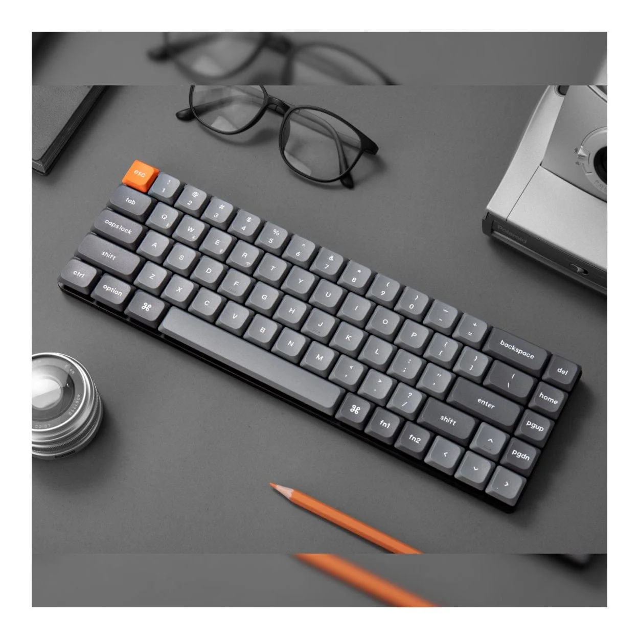 Keychron K7 Max QMK/VIA Wireless Custom Mechanical Keyboard Red Switches K7M-H1 - Image 2