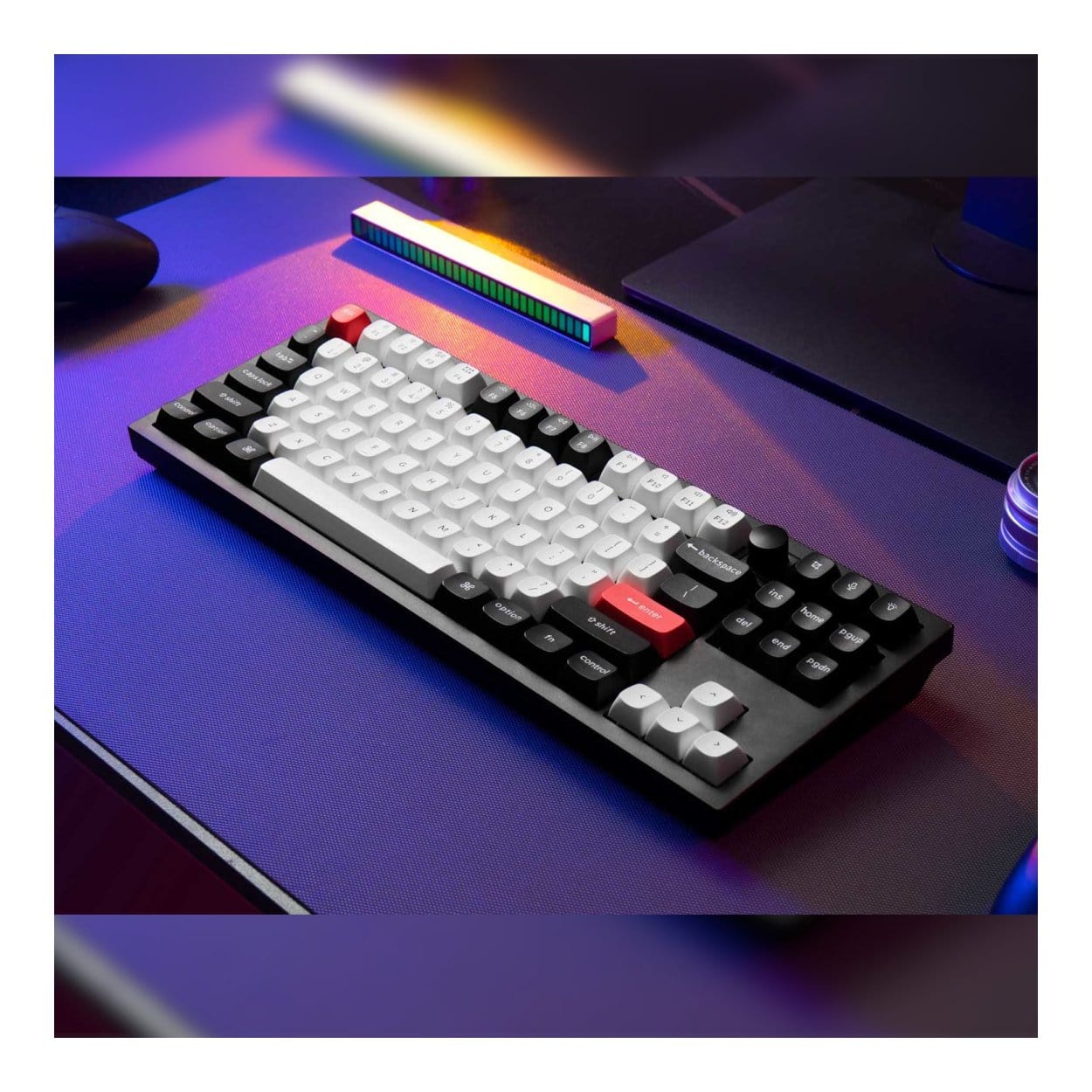 Keychron Q3 HE QMK Wireless Custom Mechanical Keyboard Carbon Black Q3H-M1 - Image 2