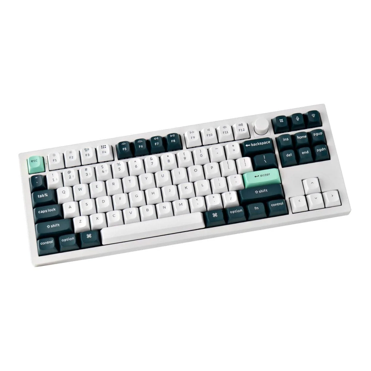 Keychron Q3 HE QMK Wireless Custom Mechanical Keyboard Shell White Q3H-P1 - Image 5