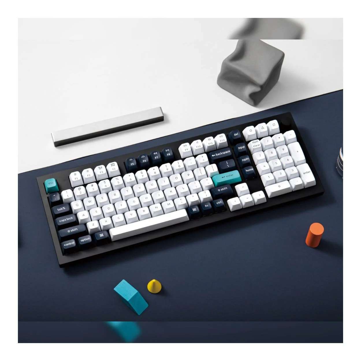 Keychron Q5 Max QMK/VIA Full-size Wireless Mechanical Keyboard Carbon Black Q5M-M4 - Image 3