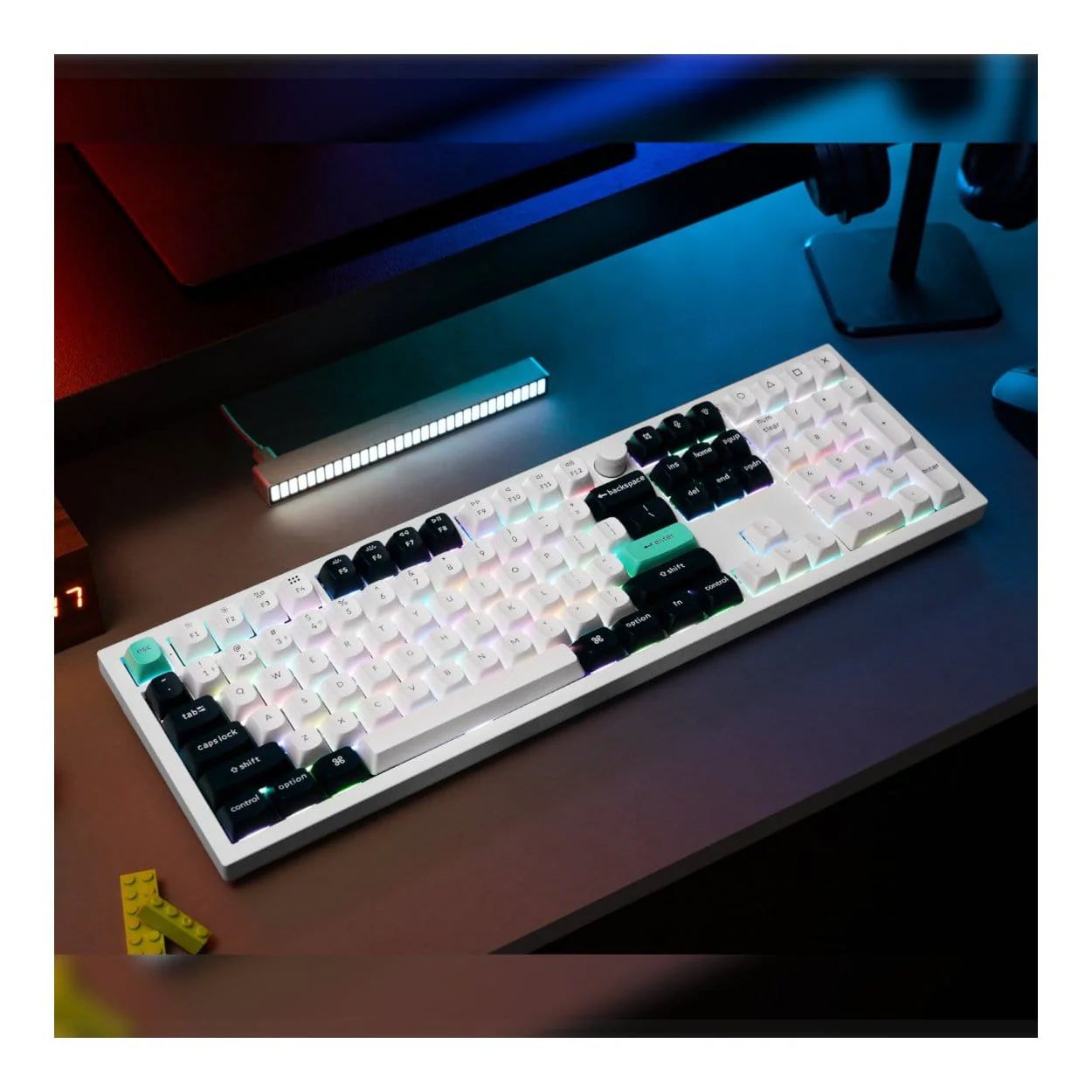Keychron Q6 HE QMK Full-size Wireless Custom Mechanical Keyboard Shell White Q6H-P1 - Image 3