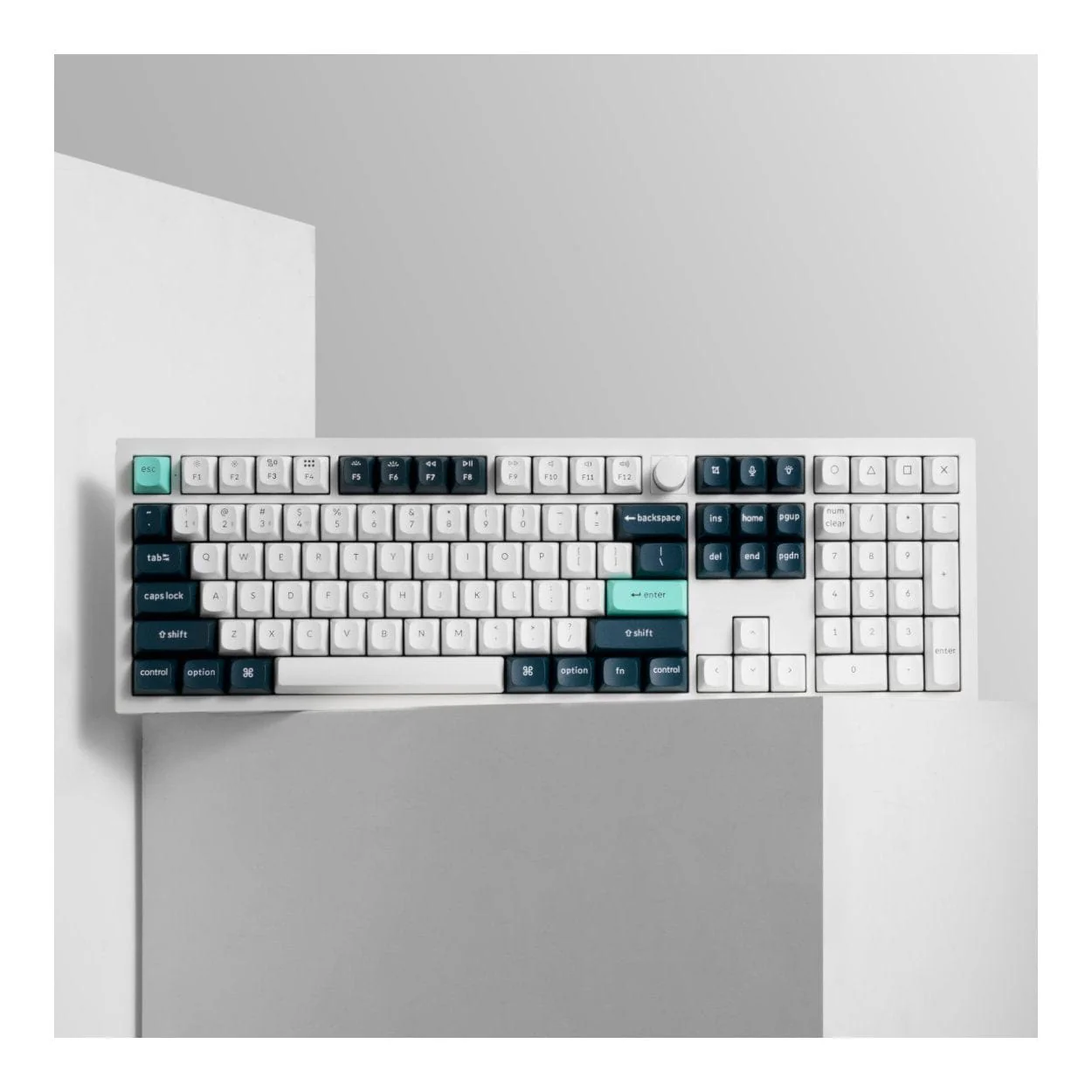 Keychron Q6 HE QMK Full-size Wireless Custom Mechanical Keyboard Shell White Q6H-P1 - Image 4