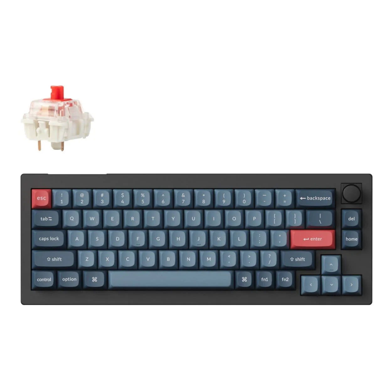 Keychron V2 Max 65 RGB Mechanical Keyboard - Gateron Jupiter Red V2M-D1 - Image 6