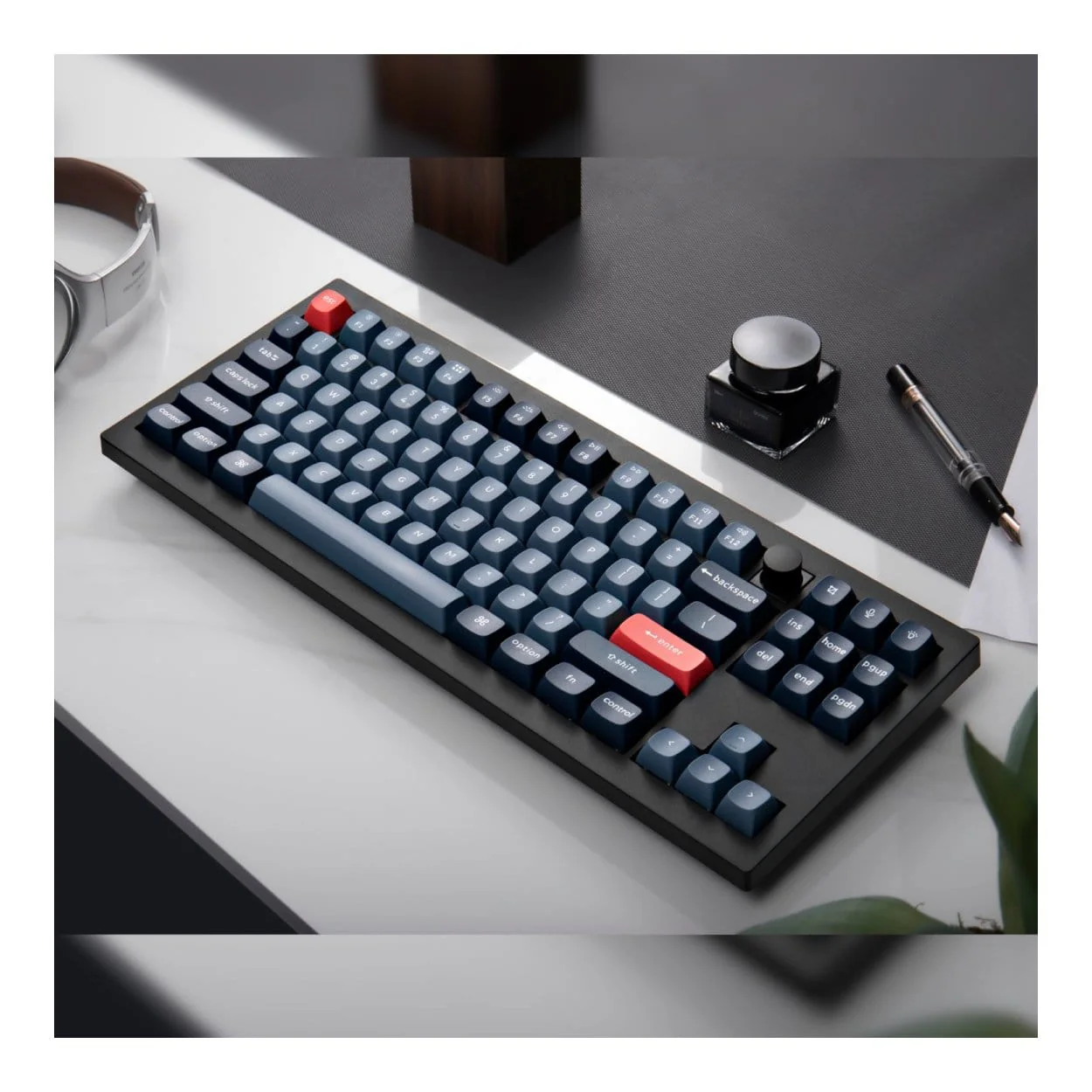 Keychron V3 Max QMK/VIA Wireless Custom Mechanical Keyboard Carbon Black V3M-D4 - Image 3