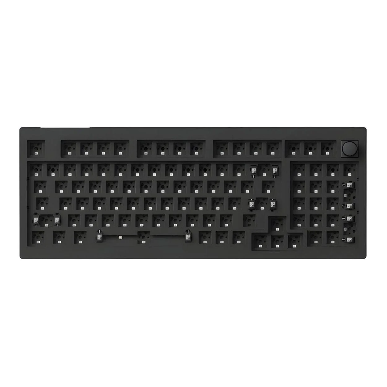 Keychron V5 Max Wireless Custom Keyboard Dark Blue with Brown Switch V5M-D3 - Image 3