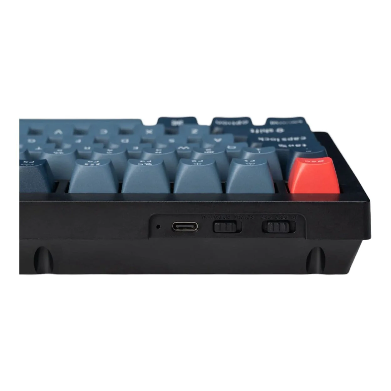 Keychron V6 Max QMK/VIA Wireless Custom Keyboard Black with Red Switches V6M-D1 - Image 4