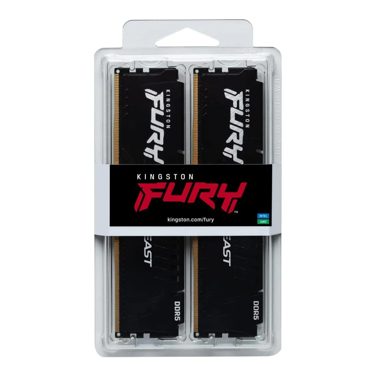 Kingston FURY Beast 128GB DDR5 XMP DIMM Memory Module Black KF552C40BBK4-128 - Image 5