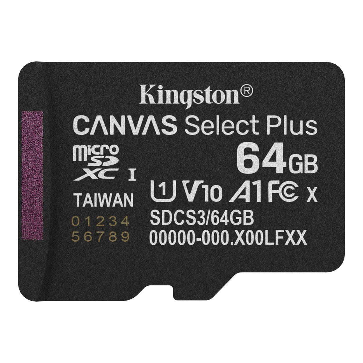 Kingston Technology 64GB microSDXC Canvas Select Plus Gen3 A1 Card + Adapter SDCS3/64GB - Image 4