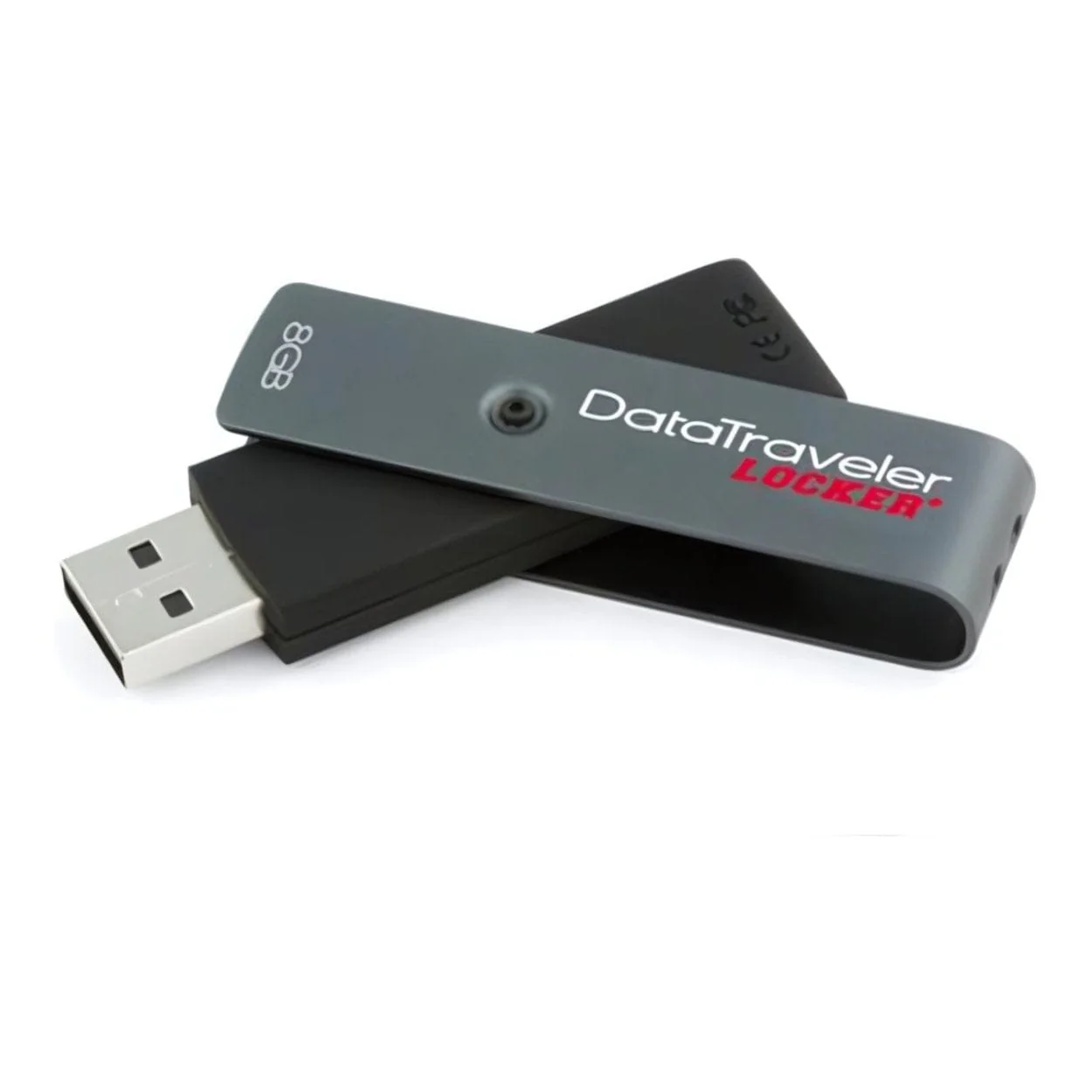 Kingston Technology DataTraveler Locker+ 8GB USB Type-A 2.0 Black USB Flash Drive DTL+/8GB - Image 2