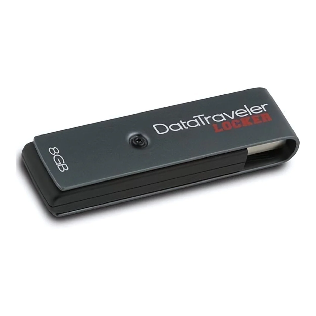 Kingston Technology DataTraveler Locker+ 8GB USB Type-A 2.0 Black USB Flash Drive DTL+/8GB - Image 3