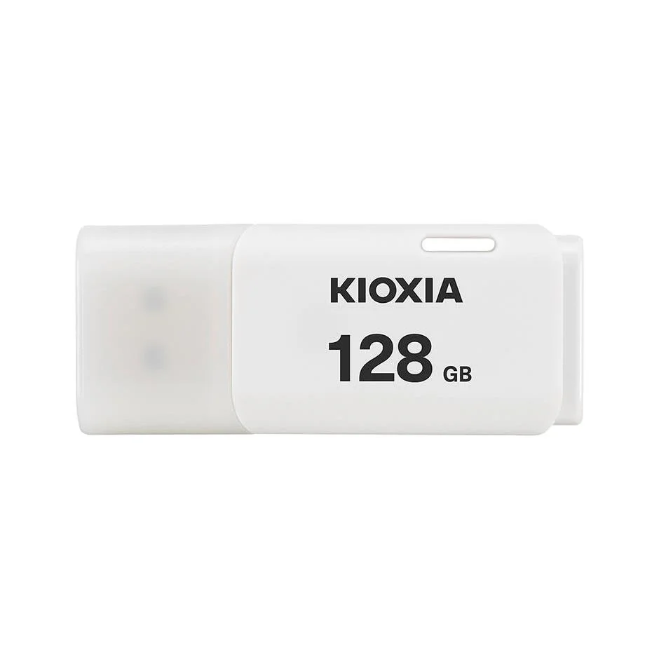 Kioxia TransMemory U202 128GB USB Flash Drive White LU202W128GG4