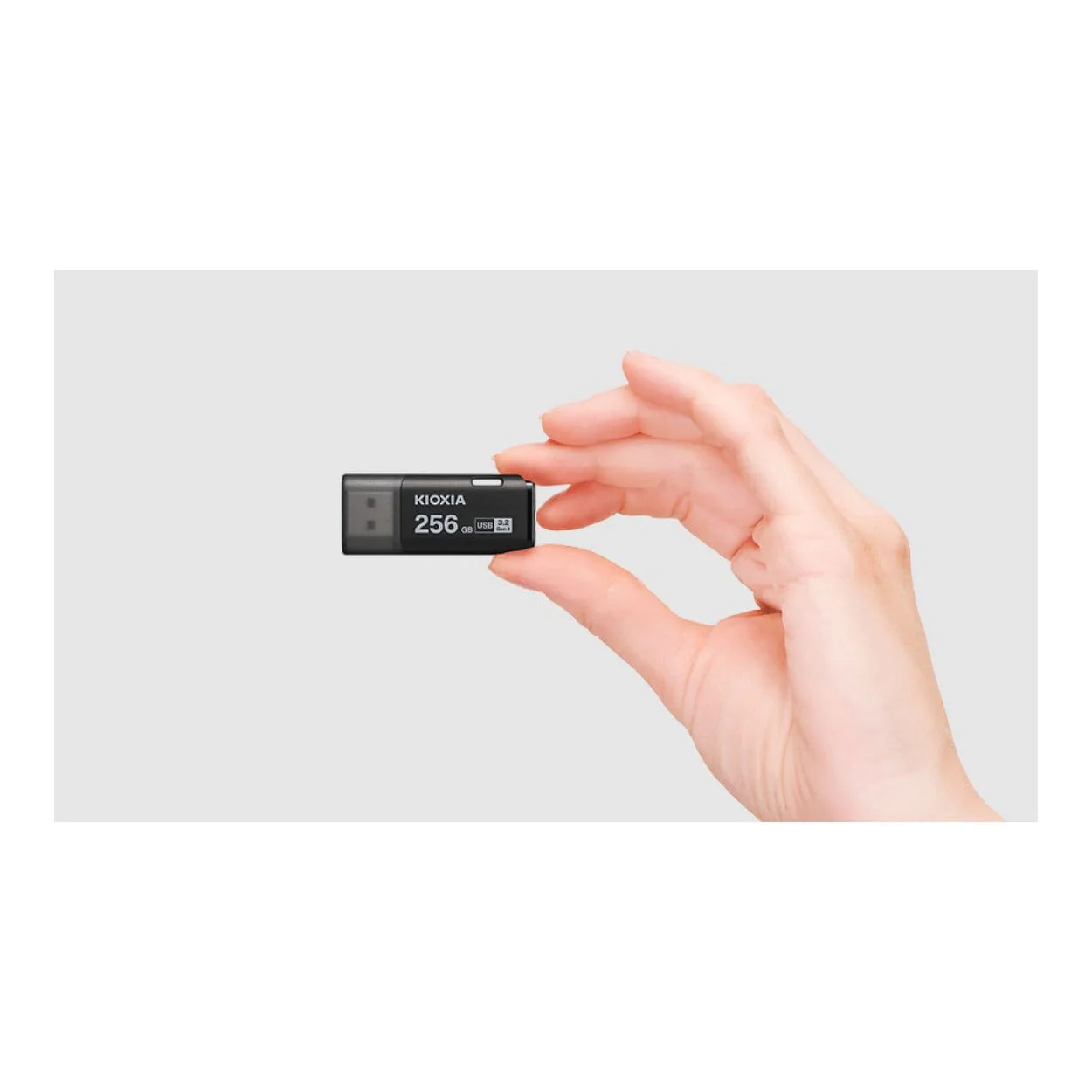 Kioxia TransMemory U301 256GB USB Type-A Black USB Flash Drive LU301K256GG4 - Image 3
