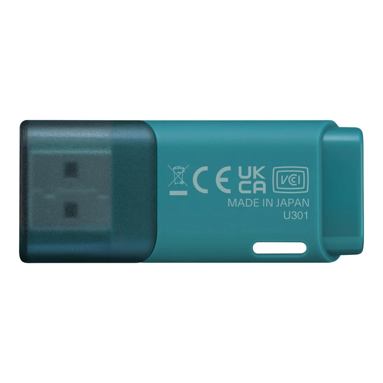 Kioxia TransMemory U301 64GB Type-A Flash Drive Light Blue LU301L064GG4 - Image 3