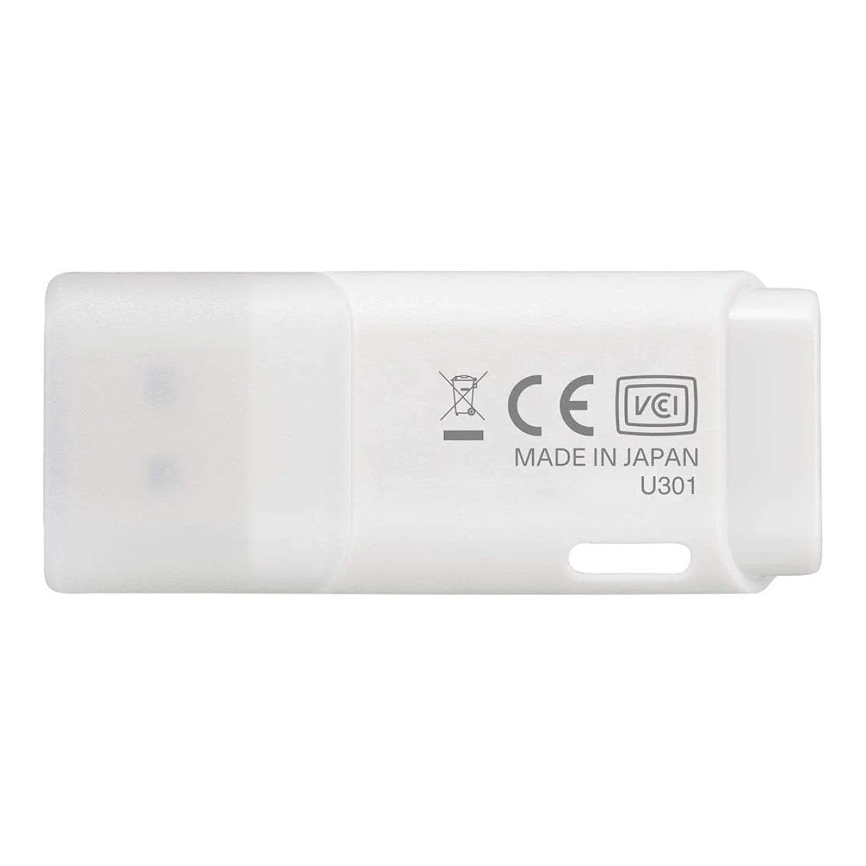 Kioxia TransMemory U301 64GB Type-A Flash Drive White LU301W064GG4 - Image 3