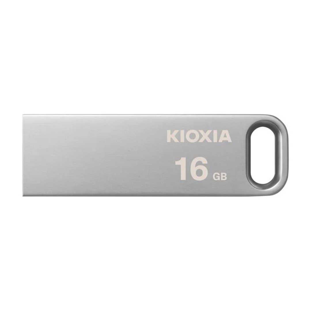 Kioxia TransMemory U366 16GB Type-A 3.2 USB Flash Drive Grey LU366S016GG4