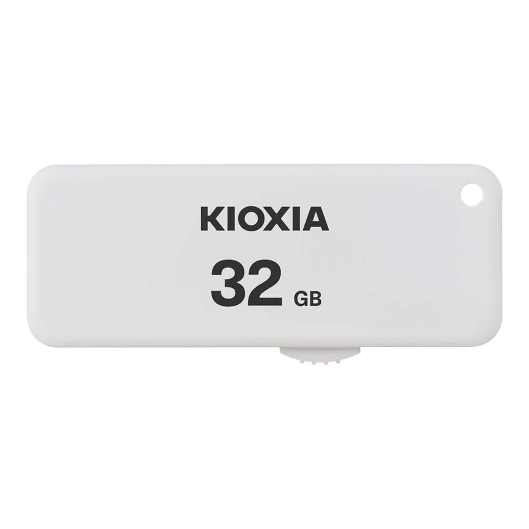 Kioxia U203 TransMemory 32GB Type-A USB Flash Drive White LU203W032GG4