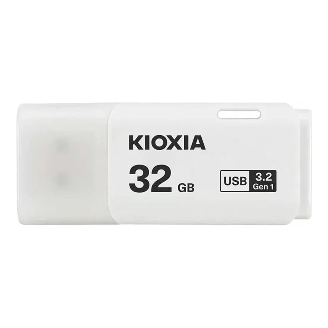 Kioxia U301 TransMemory 32GB Type-A USB Flash Drive White LU301W032GG4