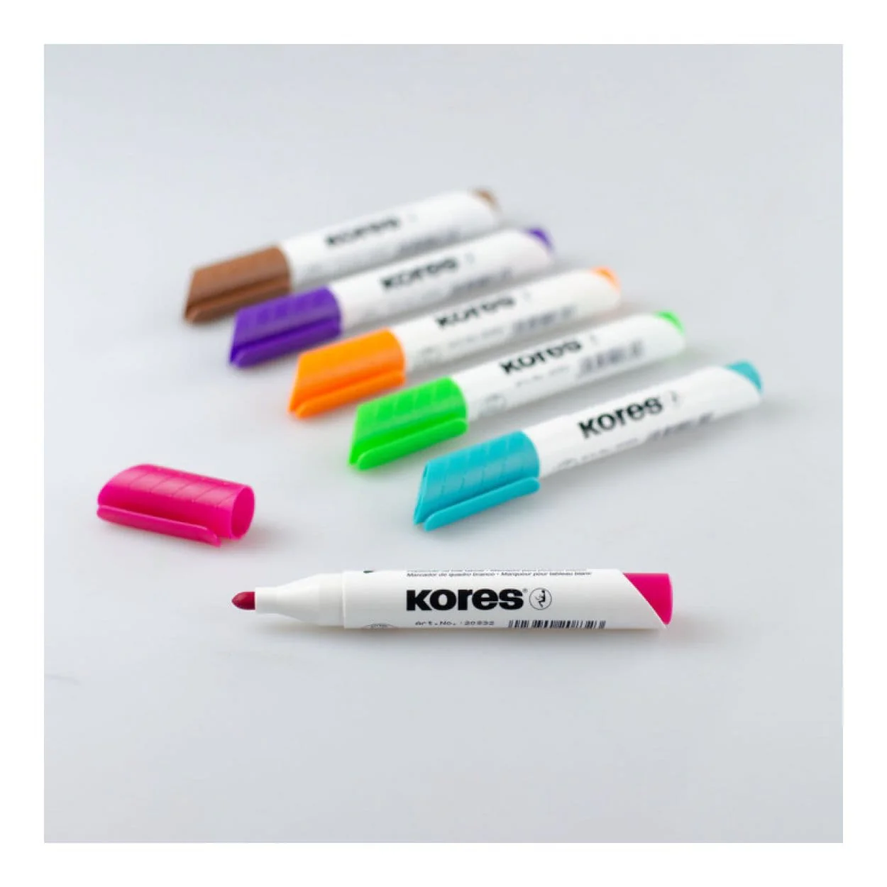 Kores K-Marker Whiteboard Marker with Bullet Tip 10-pack 20800 - Image 5