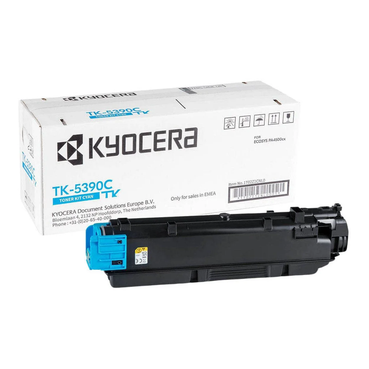 Kyocera TK-5390C Cyan Toner Cartridge 13,000 pages Original 1T02Z1CNL0 Single-pack - Image 2