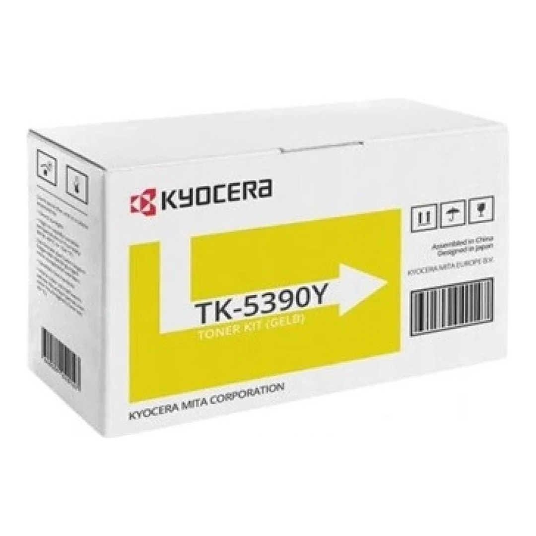 Kyocera TK-5390Y Yellow Toner Cartridge 13,000 pages Original 1T02Z1ANL0 Single-pack