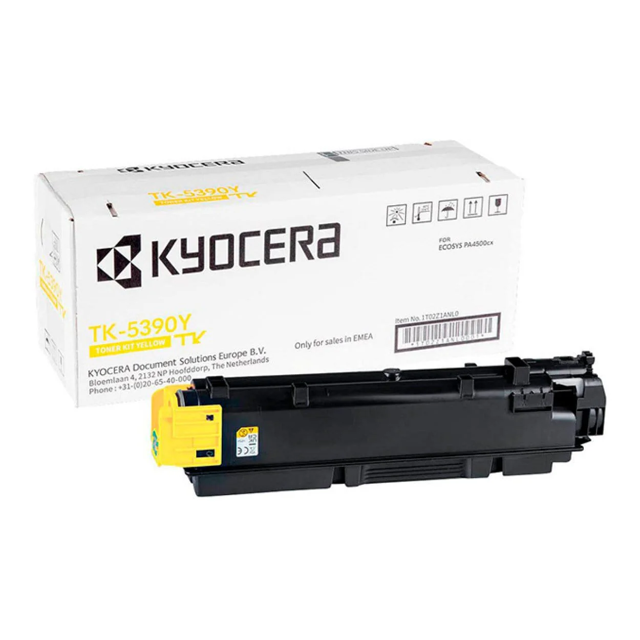 Kyocera TK-5390Y Yellow Toner Cartridge 13,000 pages Original 1T02Z1ANL0 Single-pack - Image 2