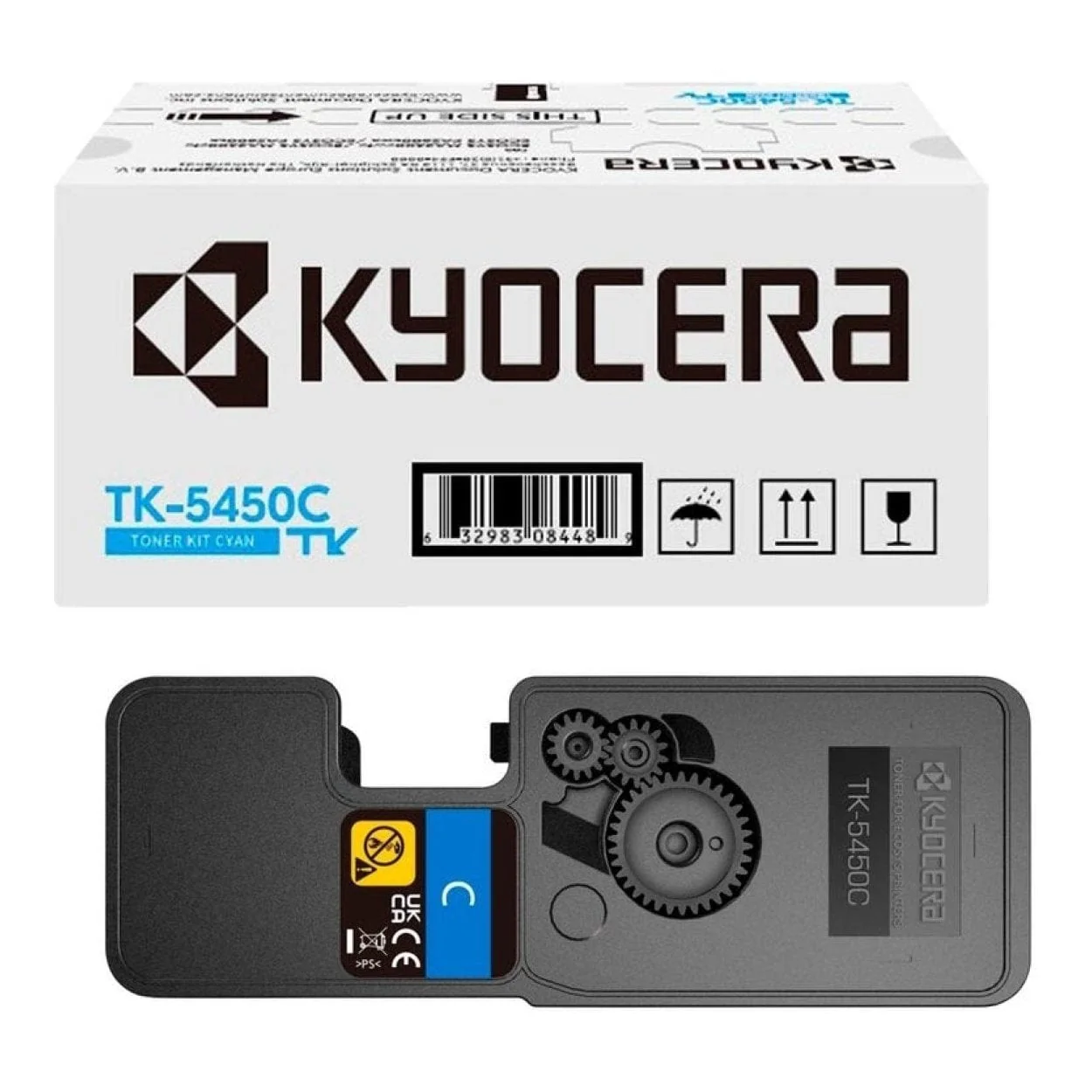 Kyocera TK-5450C Cyan Toner Cartridge 3,200 pages Original 1T0C0DCNL0 Single-pack - Image 2